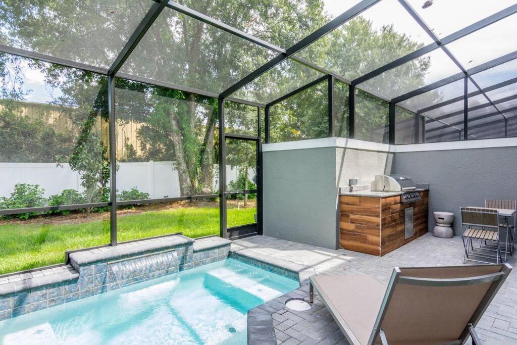 Beautiful Four Bedrooms Townhouse With Splash Pool At Le Reve Resort Киссимми Экстерьер фото