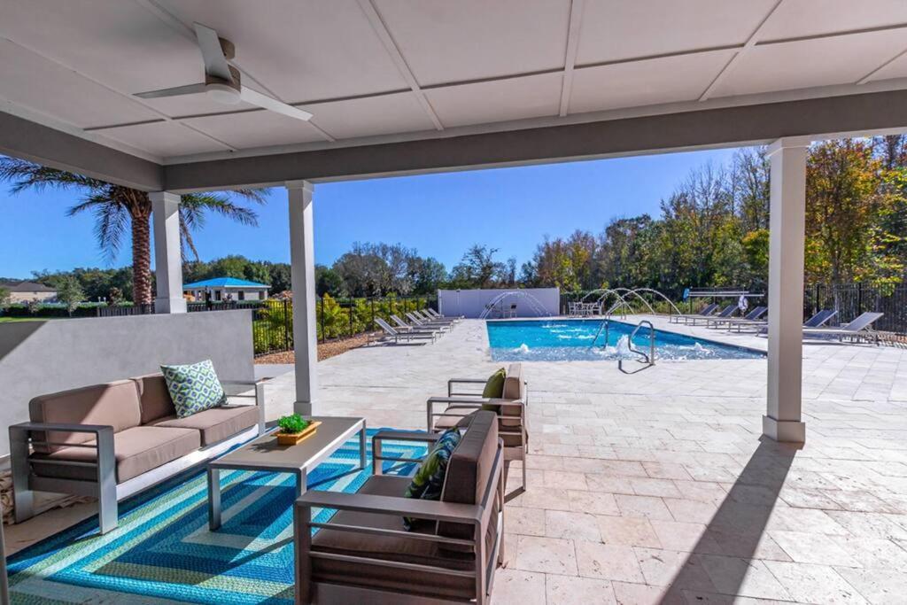 Beautiful Four Bedrooms Townhouse With Splash Pool At Le Reve Resort Киссимми Экстерьер фото